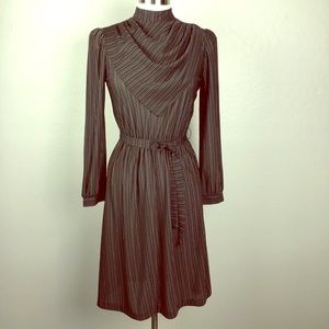 Vintage Periwinkle size 10 rainbow color dress